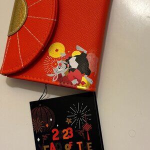 Disney Parks Loungefly Year of the Rabbit Lunar New Year 2023 Wallet Cardholder